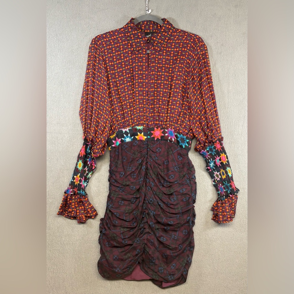 Mimi Liberte by Michael Klein Silk Mini Dress Sz. 40
